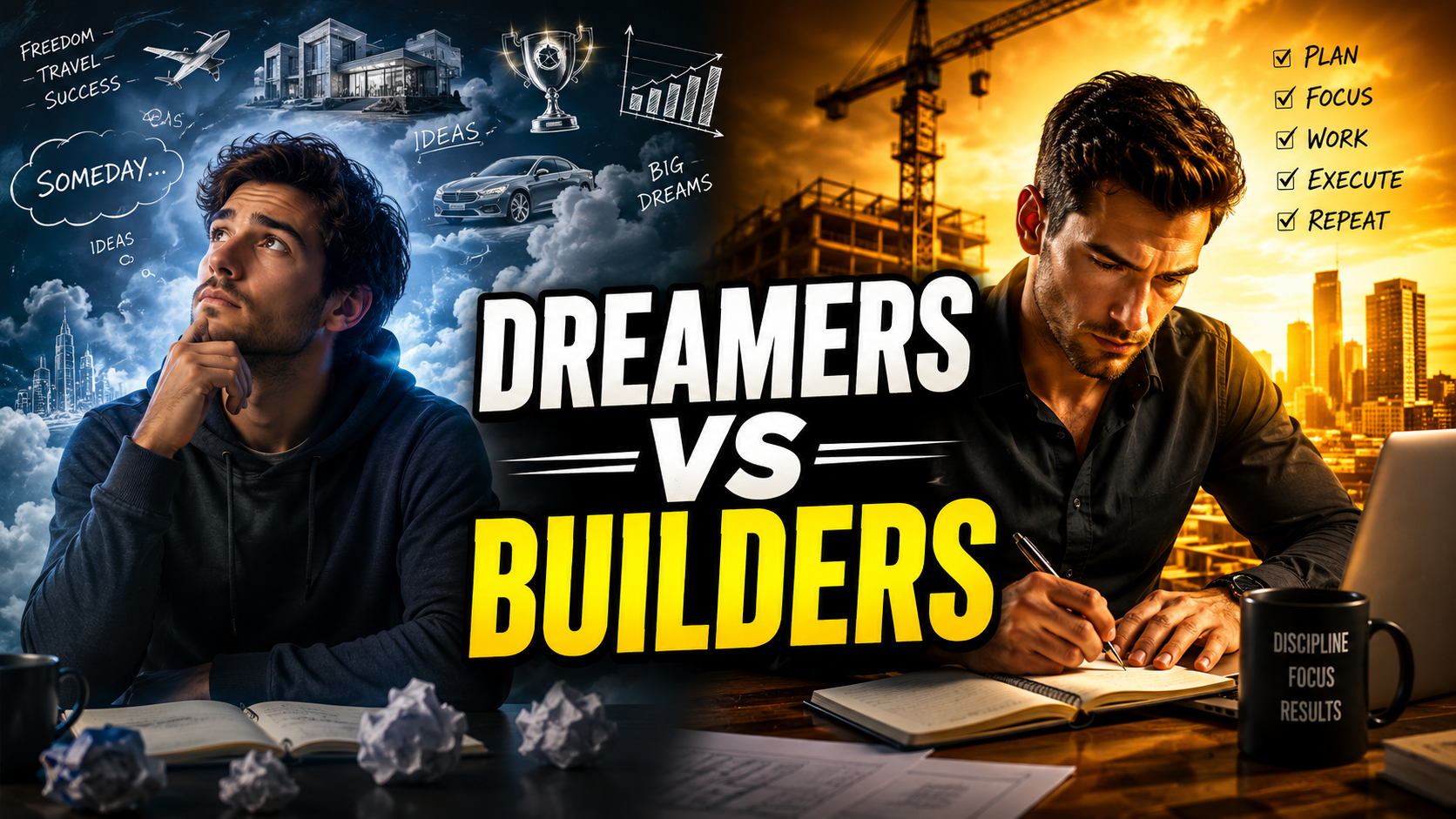 The Difference Between Dreamers and Builders